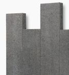 Seltra Palisade IMPALA BLACK satiniert Anthrazit-Schwarz Naturstein