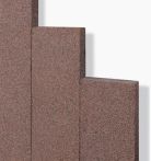 Seltra Palisade Scandic Red geflammt, gebürstet Rot, Naturstein - 6x20x100 cm