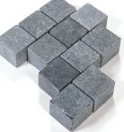 Seltra Pflaster Royal Blue Antik Dunkelgrau-Bläulich, Naturstein - 10x10x8 cm