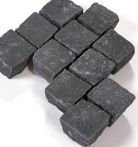 Seltra Pflaster Sanoku gespalten Anthrazit-Schwarz, Naturstein