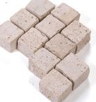 Seltra Pflaster Vanilla Romana antik 10x10x8 cm Creme-Beige, Naturstein