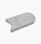 Seltra Mähkante BRAVO geflammt Edelgrau Naturstein - 3x12x24 cm