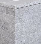 Seltra Universalstein Bravo Exacta geflammt Edelgrau, Naturstein - 8x20x50 cm