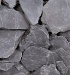 Seltra Indian Schiefersplitt gebrochen Anthrazit-Schwarz, Schiefer 30-80 mm
