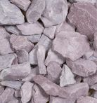 Seltra Indian Schiefersplitt gebrochen Violett-Bunt, Schiefer 30-80 mm