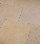 Seltra Terrassenplatte MANDRA EXTRA satiniert Gelb-Hellbeige Naturstein