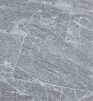 Seltra Terrassenplatte NEGRO SANTIAGO satiniert Silbergrau-gebändert Naturstein