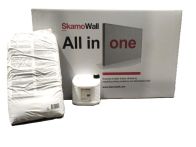 SKAMOL Kalziumsilikatplatten Set 25 mm - 4,88 qm SkamoWall Board Klimaplatte inkl. Kleber und Grundierung