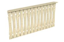 Skan Holz Brüstung Balkonschalung Nice 3, 180x96 cm - Natur