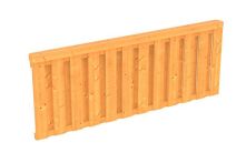 Skan Holz Brüstung Deckelschalung Douglasie, 220x84 cm - Natur