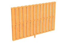 Skan Holz Seitenwand Deckelschalung Douglasie, 255x160 cm - Natur