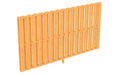 Skan Holz Seitenwand Deckelschalung Douglasie, 305x160 cm - Natur