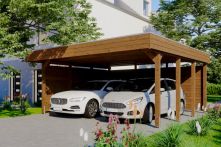 Skan Holz Carport Friesland Set