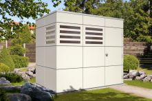 Skan Holz CrossCube Gartenhaus Melbourne Telegrau