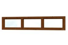 Skan Holz Oberlicht 147x30 cm - Nussbaum