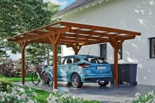 Skan Holz Carport Odenwald mit Doppelstegplatten