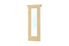 Skan Holz Panoramafenster 28 mm, 60x192,5 cm - Natur