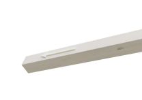 Skan Holz Aufpreis Pfostenverlängerung in lfm. Leimholz, 12x12 cm - Natur