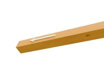 Skan Holz Aufpreis Pfostenverlängerung in lfm. Leimholz, 12x12 cm - Eiche hell