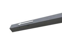 Skan Holz Aufpreis Pfostenverlängerung auf 240 cm Imprägniert, 11,5x11,5 cm - Schiefergrau