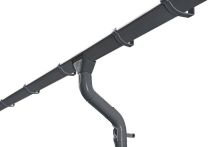 Skan Holz Regenrinnen-Set für Pavillon, Cannes 1 - Anthrazit