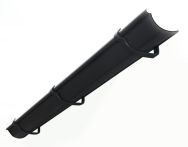 Skan Holz Regenrinnen-Verlängerungs-Set, 167 cm - Anthrazit