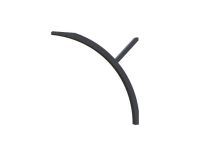 Skan Holz Einfahrtsbogen pro Pfostenreihe - Schiefergrau