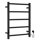 Smedbo Dry Handtuchwärmer Edelstahl schwarz