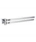 Smedbo Ice Schwenkbare Handtuchstange Doppelt - OK326
