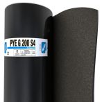 Soprema Bitumen-Schweißbahn PYE G200 S4 Sand/Folie - 5x1 Meter