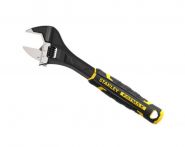 Stanley FATMAX Verstellbarer Rollgabelschlüssel mit Bi-Material Griff für hohen Komfort und Kontrolle