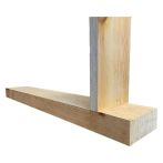 STEICO GLVL R - Schwelle und Rähm