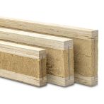 Steico joist Trägersystem LVL flex mit Stegdämmung