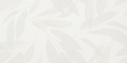 Steuler Wandfliese 30x60cm PURE 30x60cm Leaves weiß rektifiziert I Y32291101