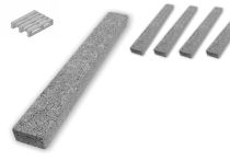 Betonsturz 17,5 x 11,3 cm grau aus Leichtbeton mit mittig liegender Bewehrung