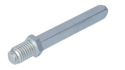 Süd-Metall Wechselstift 8x90 mm verzinkt mit Gewinderolle