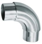 Süd-Metall Steckbogen 90° Edelstahl K 240-320 matt- V2A B=120xH=170 mm