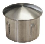 Süd-Metall Endkappe flexibel Edelstahl K 240 Ø 42,4 mm für Rohrwandstärke 1, 5 mm-2 mm