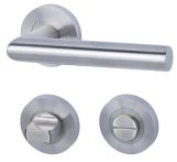 Süd-Metall Garnitur Türbeschlag Doha Edelstahl matt