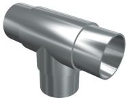 Süd-Metall T-Abzweiger K 240-320 matt, V4A für Rohr 42,4/2 mm B=120xH=170 mm