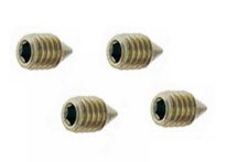 Süd-Metall Madenschraube Innensechskant M6x9 mm gelb verzinkt - 4 Stk.