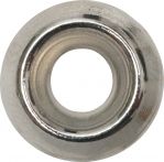 SWG Rosetten Messing vernickelt DIN 17670