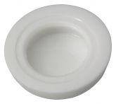 SWG Kappen zu Fensterbankschraube reinweiss RAL 9010 (100 Stück) SXF