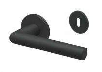 teamline Türdrücker LASU Black satin