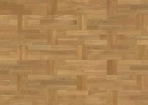 ter Hürne Naturholz Parkett Flechtmuster Contours Eiche Flechtmuster Contours P01 1662 ausgeglichen, gebürstet, naturgeölt - 2390x200x13 mm