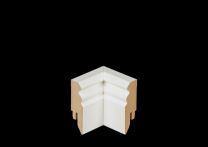 ter Hürne Innenecke SKL P60 Weiß matt