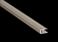 ter Hürne Abschlussprofil ABS 716 Edelstahl 900x21 6,5-16 mm - 900x21 mm