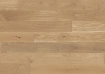 ter Hürne Naturholz Parkett Landhausdiele Grand Velvet Eiche Lichtbeige T04 1286 ausdrucksstark, gebürstet, weiß, Mattlack - 2390x200x13 mm