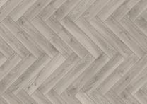 ter Hürne Laminatboden Fischgrät Iko Herringbone Eiche Atelier 3117 gealtert - 630x126x10 mm