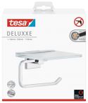 tesa Toilettenrollenhalter Deluxxe tesa, mit Ablage, WD-ACC-K